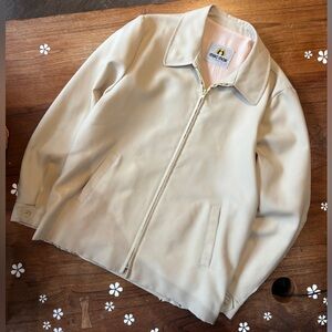 Vintage 80s Mac Mor Pink Lined Classic Work Jacket